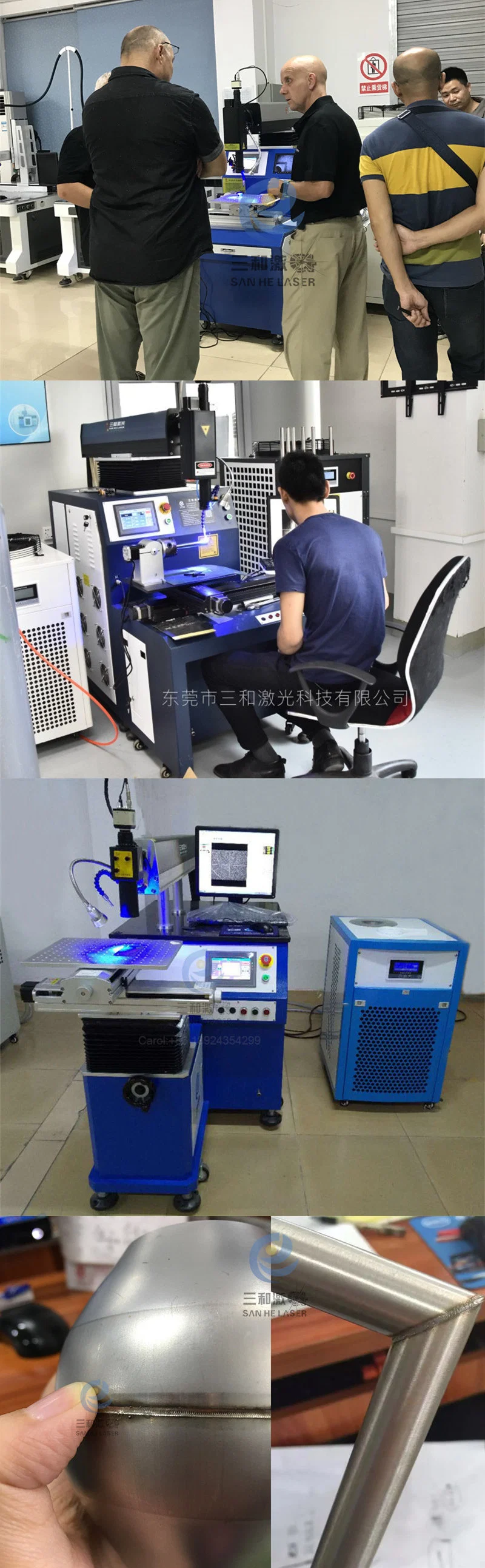 Fiber Automatic Laser Welding Machine Price for LED Letter YAG