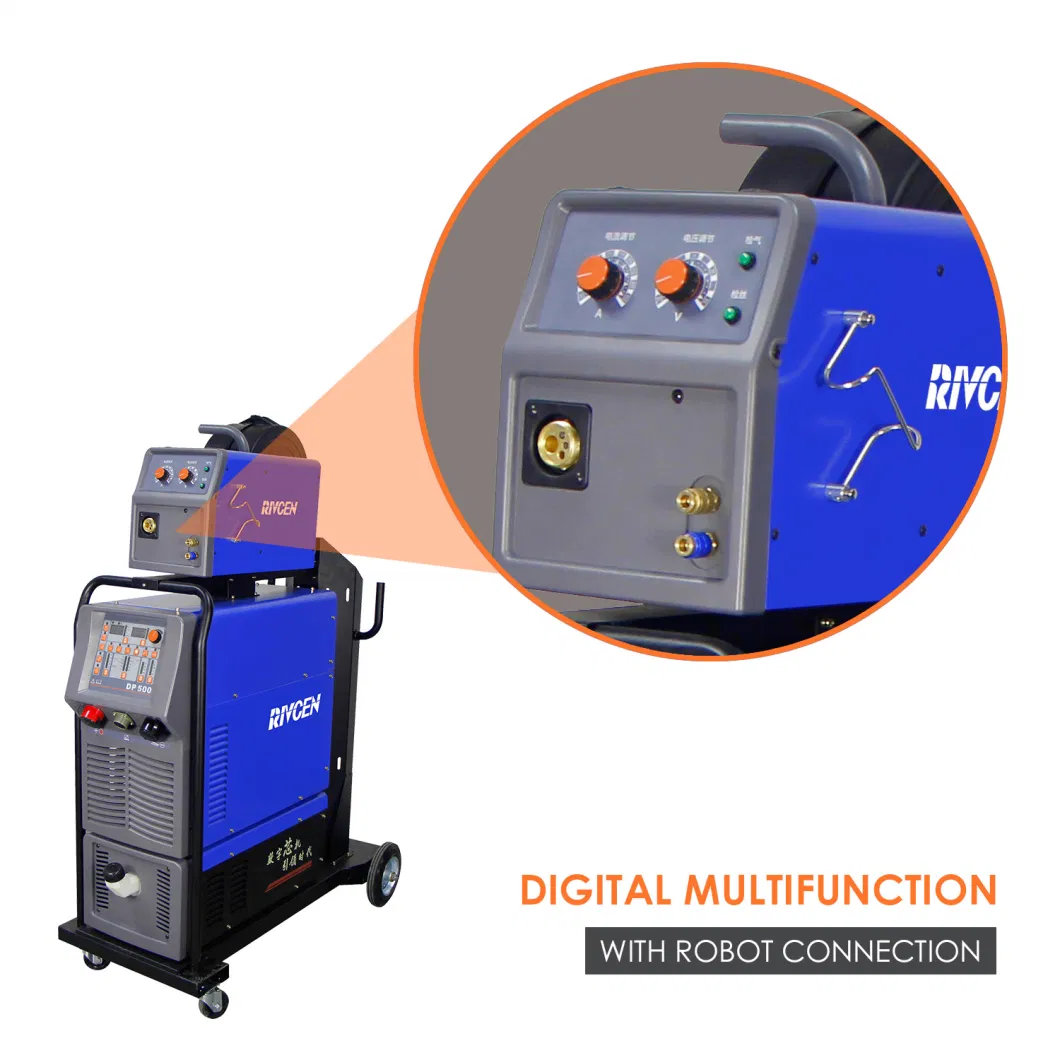 DC Double Pulse and Full Digital Control Welding Machine, Argon &amp; CO2 Gas, Precise Aluminum Welding