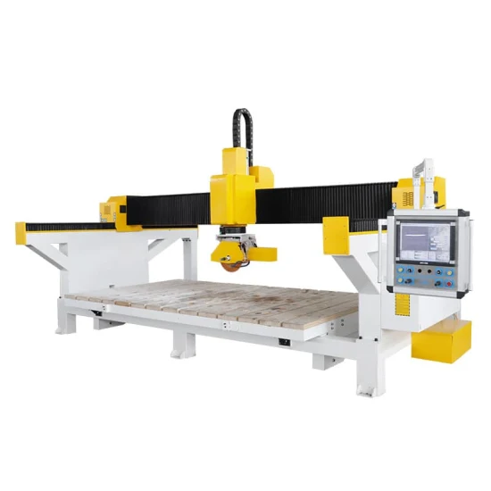 Bridge Saw 5 Axis CNC Marble 3D Stone Carving Stone Cutting Machine