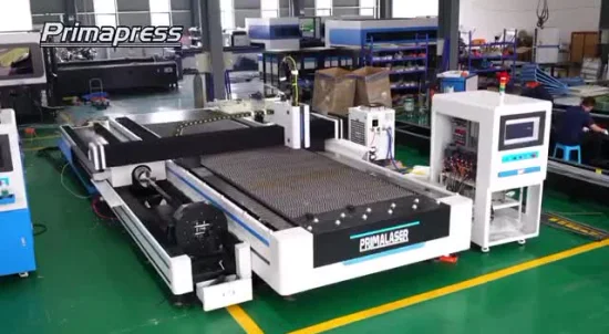 Stainless Steel Aluminum Copper CNC Sheet Metal or Tube Pipe Fiber Laser Cutting (Cutter) Machine